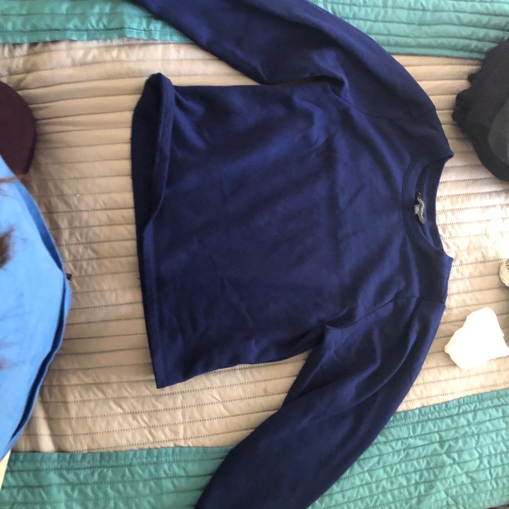 banana republic royal blue sweater